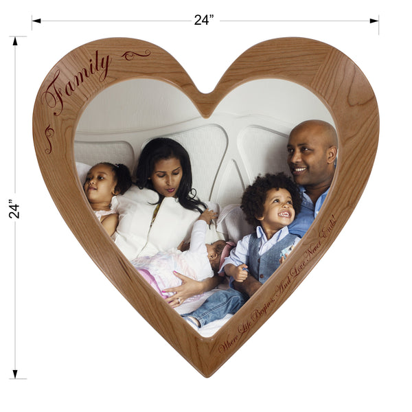 "Family" - Engraved Photo Frame