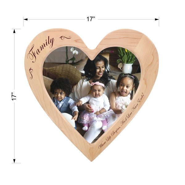 "Family" - Engraved Photo Frame